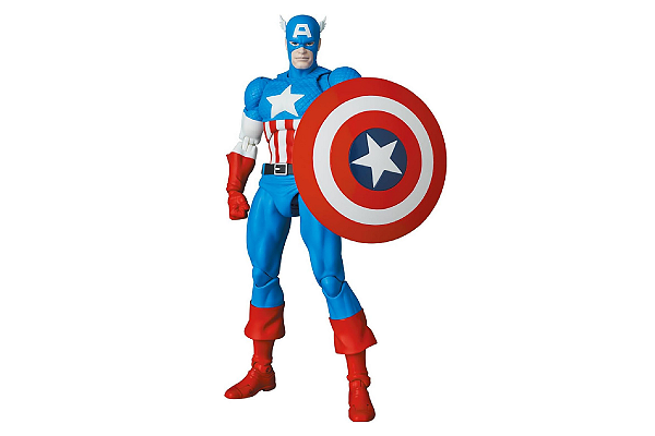 Capitão América Marvel Comics Mafex 217 Medicom Toy Original