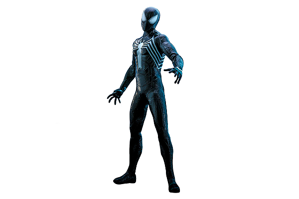 Peter Parker Black Suit Homem Aranha 2 Playstation 5 Video Game Masterpiece Series Hot Toys Original