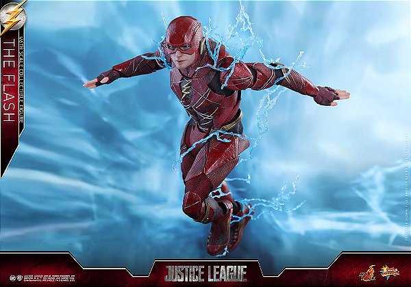 Flash Liga da Justiça DC Comics Movie Masterpiece Hot Toys Original