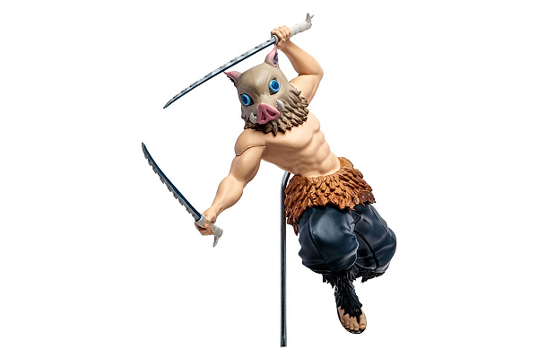 Inosuke Hashibira Demon Slayer Kimetsu no Yaiba Posed Figure McFarlane Toys Original