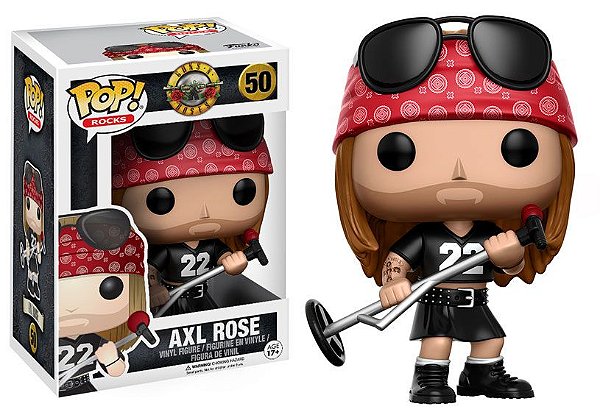 Axl Gun's N Roses Pop! Rocks Funko Original