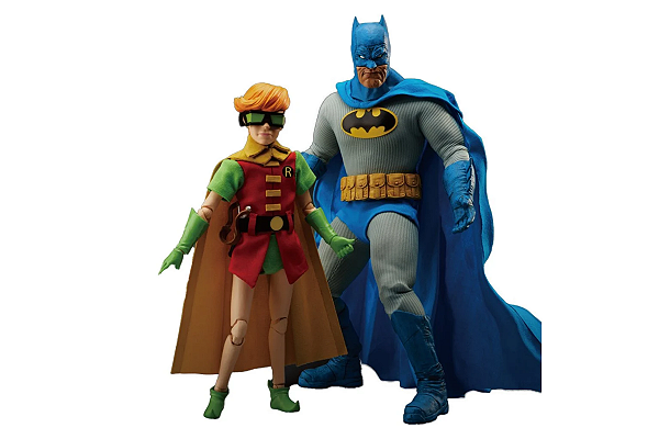Batman & Robin DC Comics The Dark Knight Returns Dynamic 8ction Heroes 44 DX Beast Kingdom Original