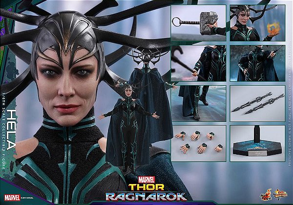 Hela Thor Ragnarok Marvel Studio Movie Masterpiece Hot Toys Original