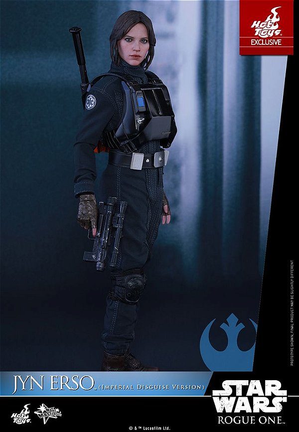 Jyn Erso Imperial Disguise Version Rogue One Star Wars Movie Masterpiece Hot Toys Original