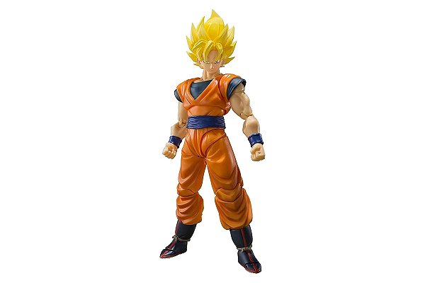 Son Goku SSJ Full Power Reissue S.H. Figuarts Bandai Original
