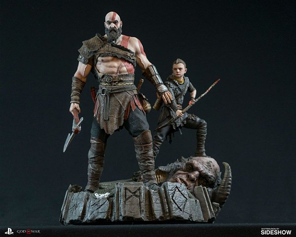 Kratos e Atreus God of War PS4 Sideshow original