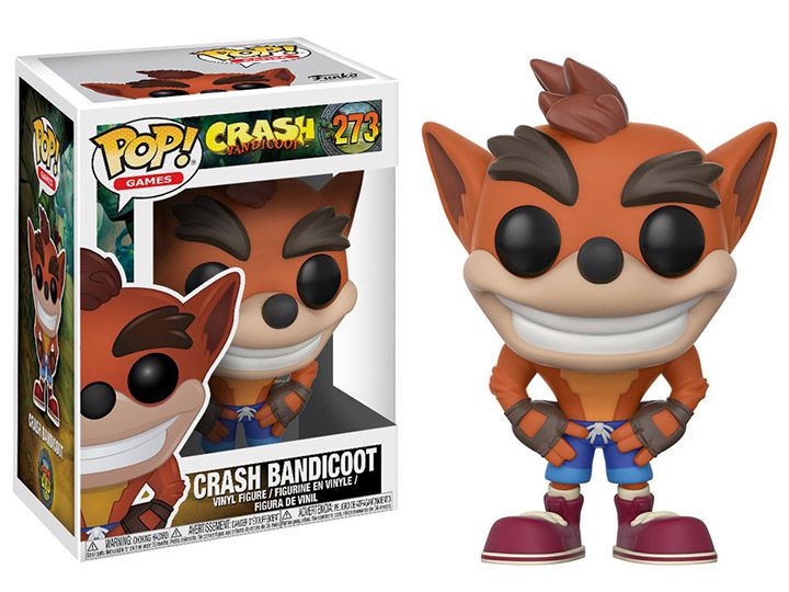 Crash Bandicoot Pop! Games Funko Original