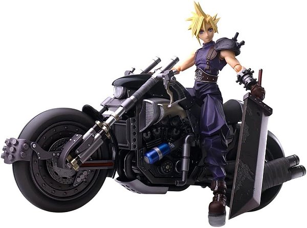 Hardy Daytona & Cloud Strife Final Fantasy VII Bring Arts Square Enix Original