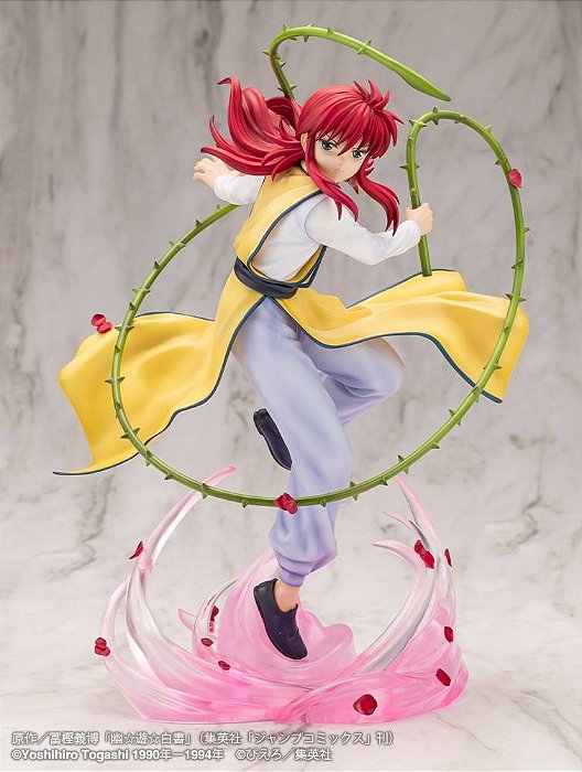Kurama ver. 2 Edição Exclusiva YuYu Hakusho Artfx J Kotobukiya Original