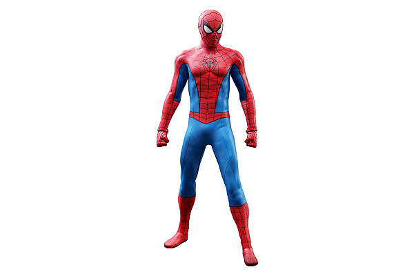 Spider-Man Classic Suit Version Marvel's Spider-Man Video Game Masterpiece 048 Hot Toys Original