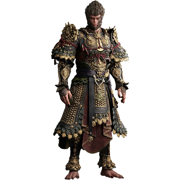 Destined One Qi Tian Da Sheng Golden Armor Set Black Myth Wukong Inart Original