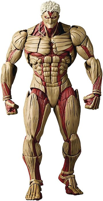 Armored Titan Attack On Titan Amazing Yamaguchi Revoltech Kaiyodo Original