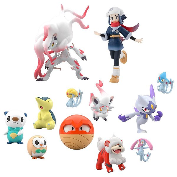 Akari Hisui Region Set Pokémon Legends Arceus Pokémon Scale World Bandai Original