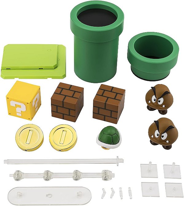 Playset Super Mario Brothers S.H. Figuarts Bandai Original