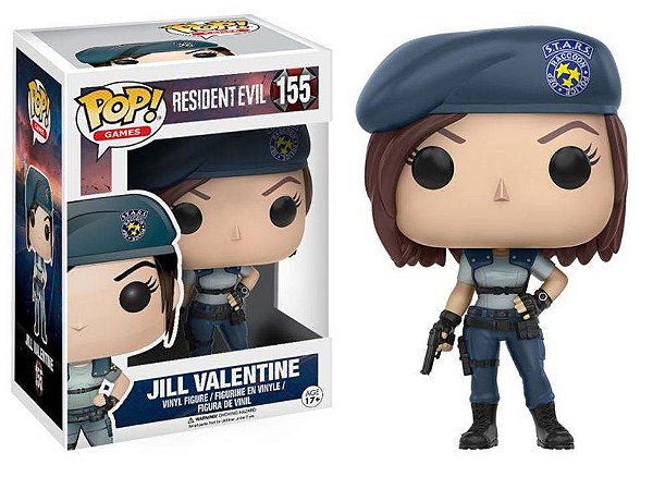 Jill Valentine Residente Evil Pop! Games Funko Original