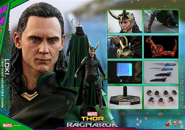 Loki Thor Ragnarok Movie Masterpiece Series Hot Toys Original