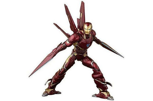 Homem de Ferro Mark 50 com Nano armas Vingadores Guerra infinita Marvel S.H. Figuarts Bandai Original