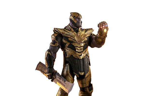 Thanos Vingadores Ultimato Marvel Movie Masterpieces Hot Toys Original