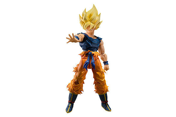 Super Saiyan Son Goku Fighter of Rage Dragon Ball Z S.H. Figuarts Bandai Original