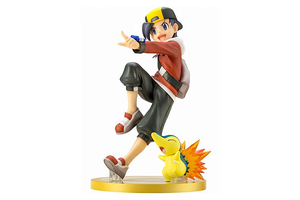 Ethan e Cyndaquil Pokemon Artfx j Kotobukiya Original