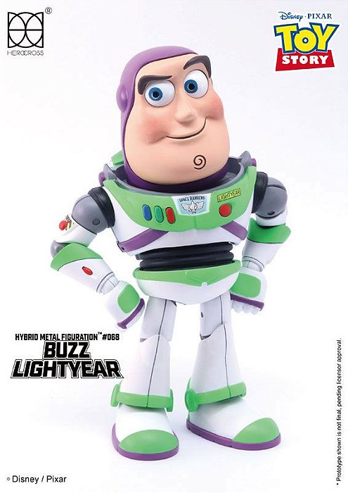 Buzz Lightyear Toy Story Hybrid Metal Figuration Hero Cross Original