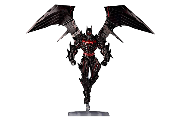 Batman Hellbat Suit DC Comics Amazing Yamaguchi Revoltech Kaiyodo Original