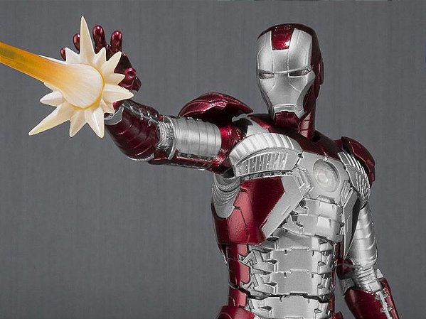 Homem de Ferro Mark V com Hall of Armor Marvel Studios Homem de Ferro 2 S.H. Figuarts Bandai Original