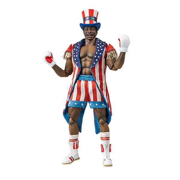 Apollo Creed 1985 Rocky IV Exquisite Super Series Hiya Toys Original