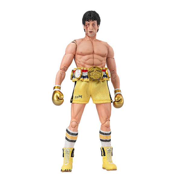 Rocky Balboa Rocky III Boxer Exquisite Super Series Hiya Toys Original