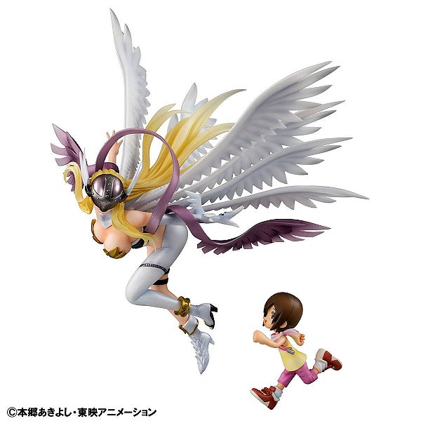 Angewomon & Kari Kamiya Digimon Adventure G.E.M. Series MegaHouse Original
