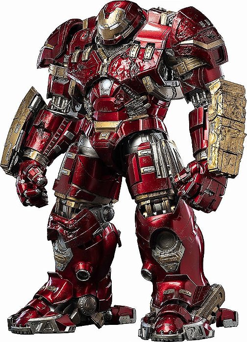 Iron Man Mark 44 Hulkbuster Battle Damage Marvel Studios The Infinity Saga DLX Threezero Original