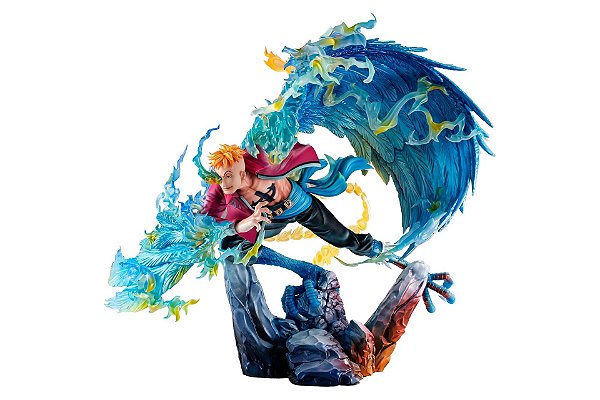 Captain Marco the Phoenix Whitebeard Pirates 1st Division One Piece Portrait Of Pirates MAS-MAXIMUM Megahouse Original