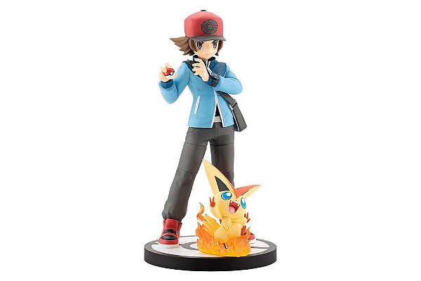 Hilbert & Victini Pokémon Black & White Artfx J Kotobukiya Original
