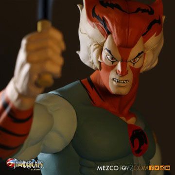 Tygra Thundercats Classic Mega-Scale Mezco Toyz Original