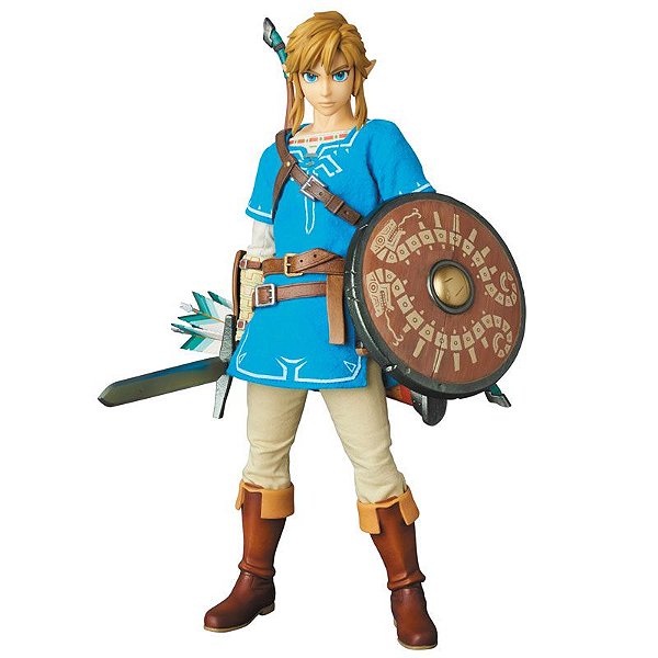 Link The Legend of Zelda Breath of the Wild Real Action Heroes No.764 Medicom Toy Original