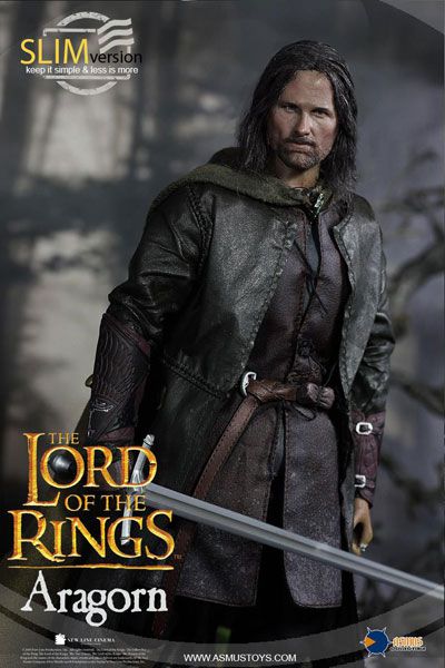 Aragorn The Lord of the Rings Heroes of Middle-earth Asmus Toys Original