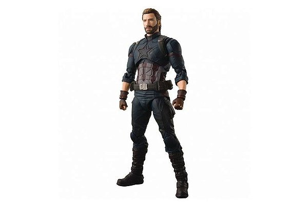 Capitão America Vingadores Guerra infinita Marvel S.H. Figuarts Bandai Original