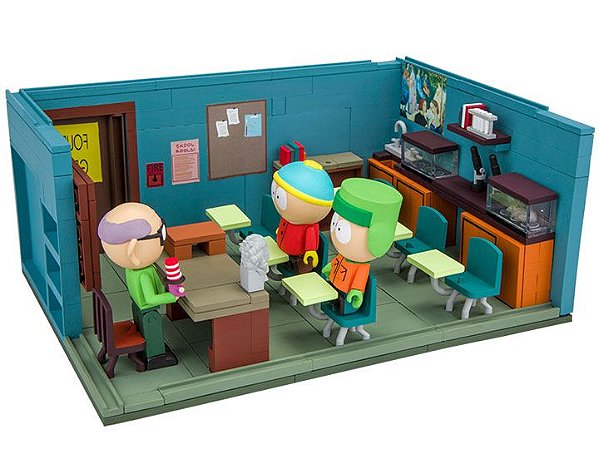 Cartman Kyle e Mr. Garrison Classroom South Park Comedy Central McFarlane Toys Original