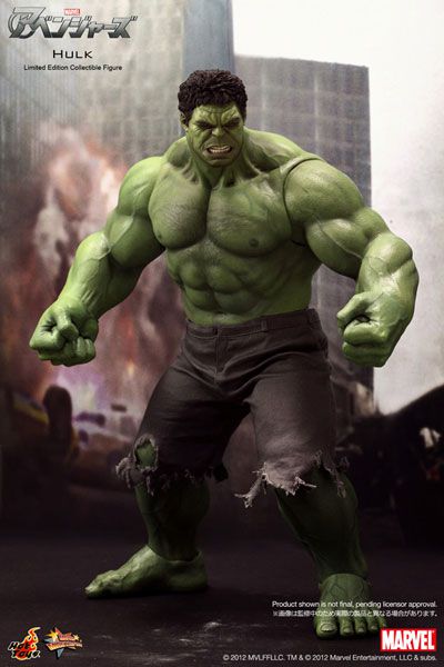 Hulk Vingadores Movie Masterpiece Hot Toys Original