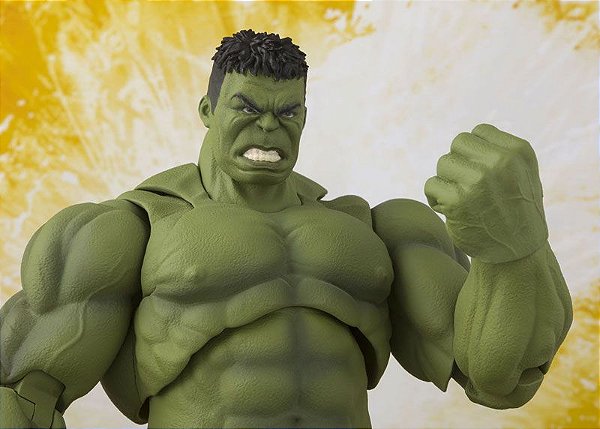 Hulk Vingadores Guerra infinita Marvel S.H. Figuarts Bandai Original