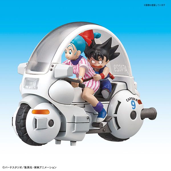 Bulma e Goku Moto Capsule Corp vol.1 Nº9 Mecha Collection Bandai Original