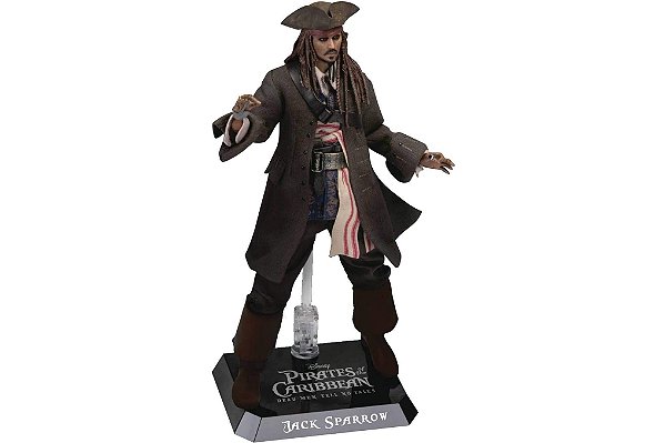 Jack Sparrow Piratas do Caribe Beast Kingdom Original