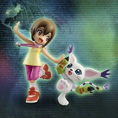 Hikari Yagami "Kari" & Tailmon Digimon Adventure G.E.M. Series Megahouse Original