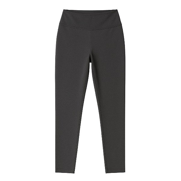 Calça legging Infantil em suplex de Poliamida Cinza Chumbo