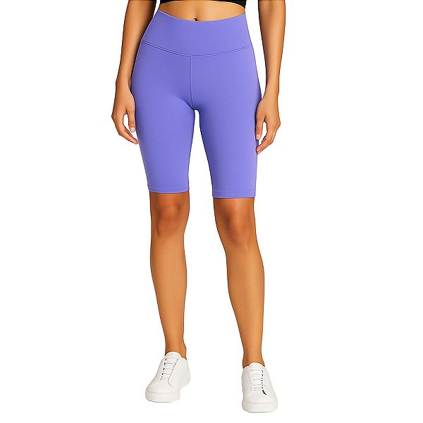 Bermuda Fitness Feminina Lavanda