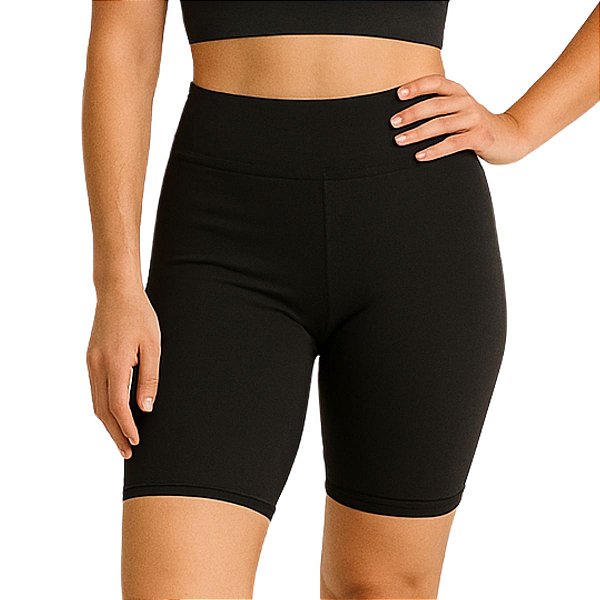 Bermuda Fitness Feminina Cinza Chumbo