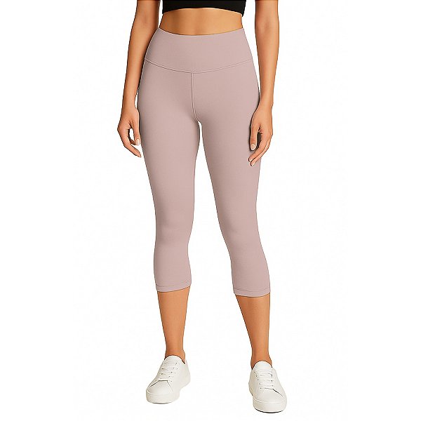 Calça Corsário Fitness Nude