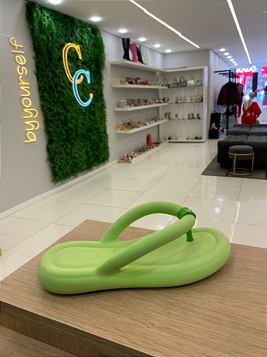 Chinelo Nuvem Flip Flop Free VERDE LIMA