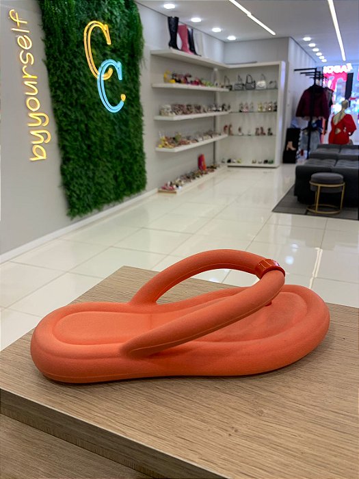 Chinelo Nuvem Flip Flop Free LARANJA