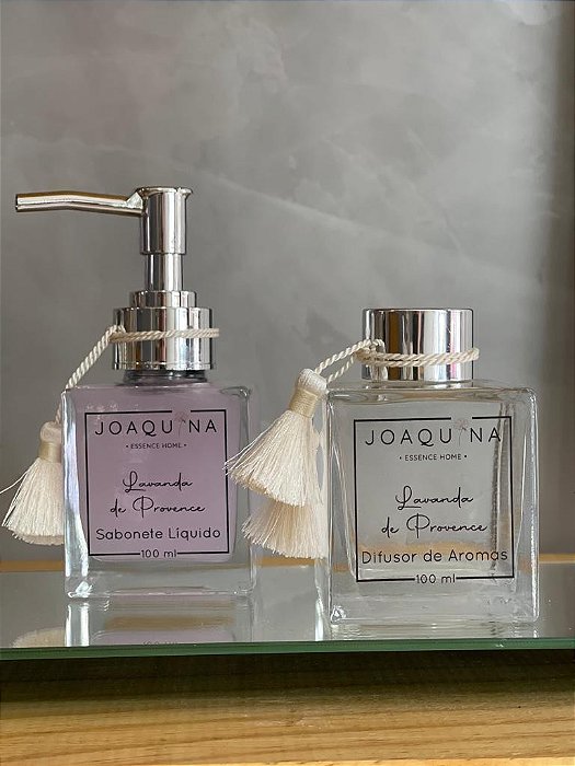 Kit Lavanda - Sabonete Líquido e Difusor de Aromas - 100 ml